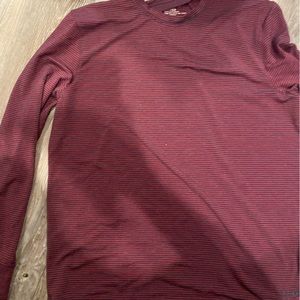 Stripped L. L. bean long sleeve shirt